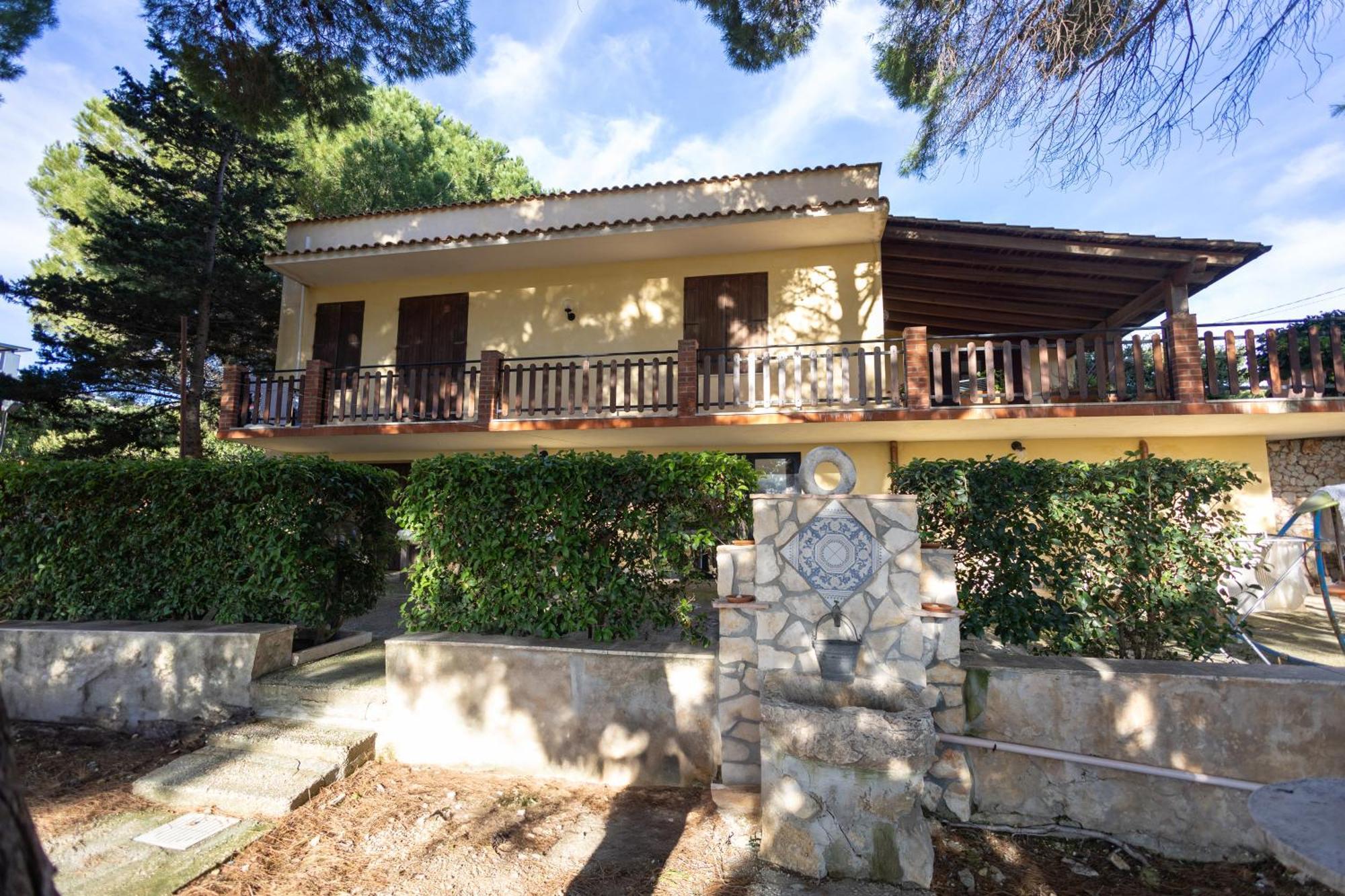 Vila Casa Caronia Valderice Exteriér fotografie